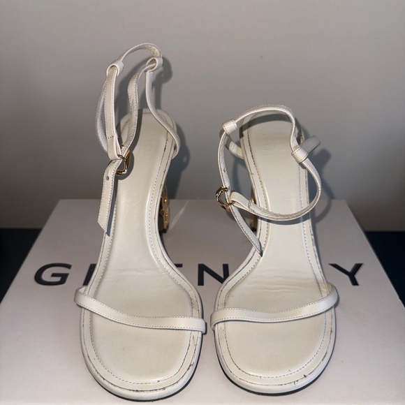 Givenchy G Cube Sandals Ivory - Picture 2 of 6